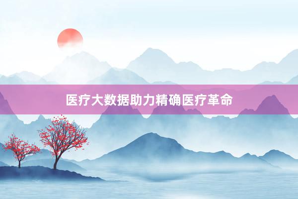 医疗大数据助力精确医疗革命